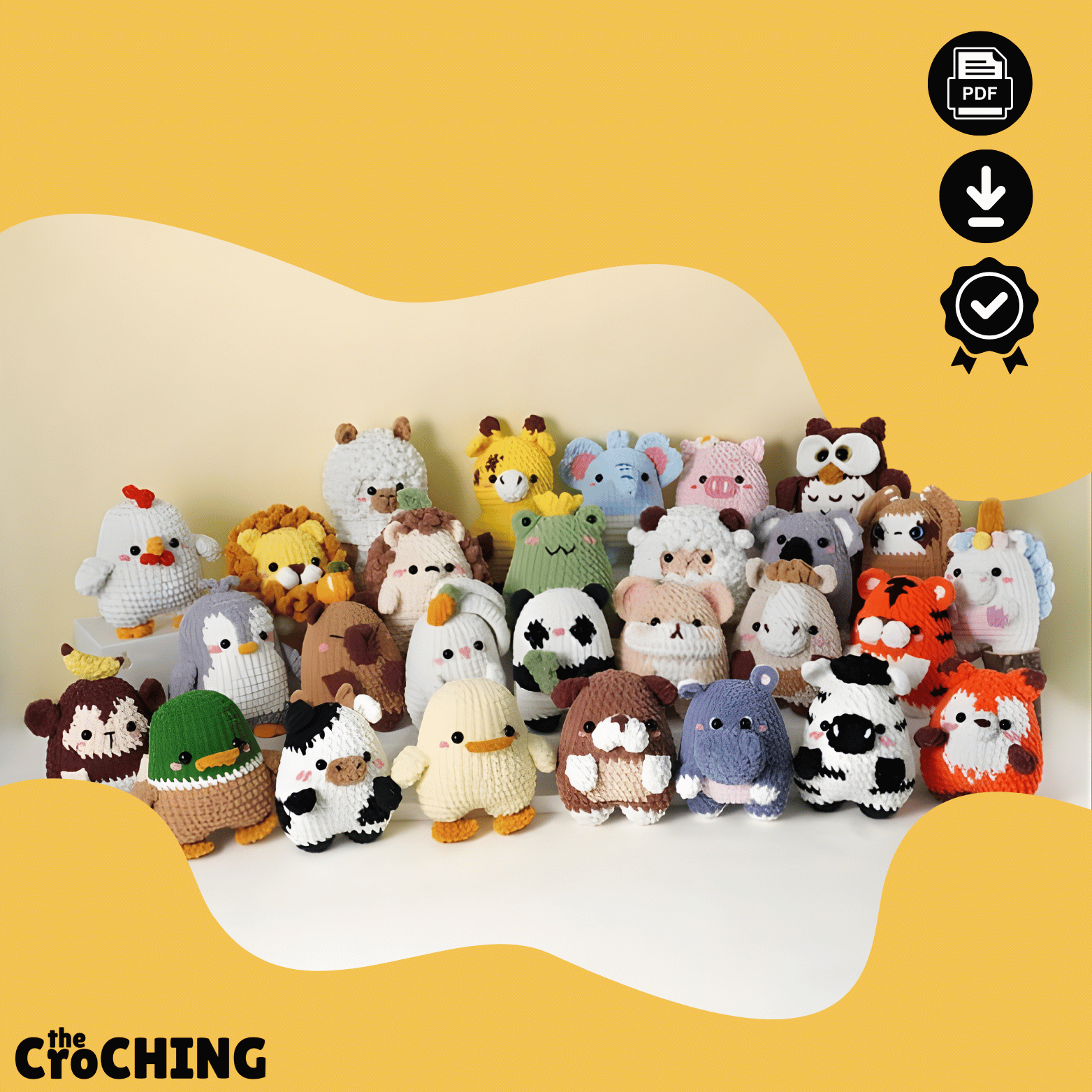28in1 Tiny Beasties Crochet Patterns